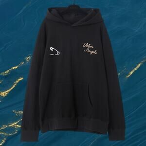 Palm Angels Men's Black Hoodie